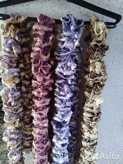 Ажурные шарфики