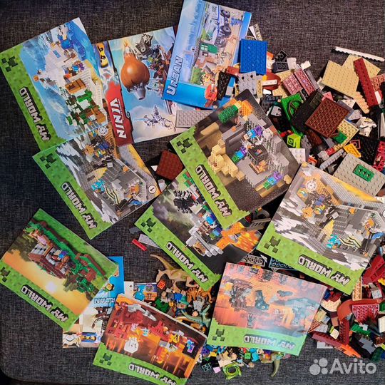 Аналог Lego. Россыпь, более 7ми кг. Обновлено