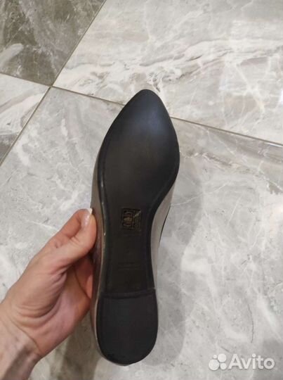 Балетки кожаные 39 размер