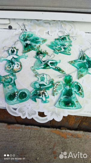 Новогодние игрушки ручной работы