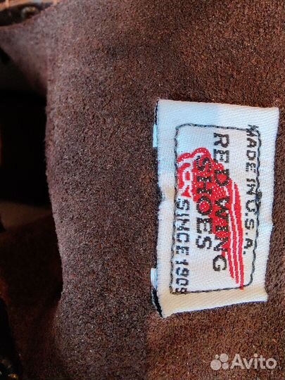 Новые кожаные ботинки Red Wing (made in usa)