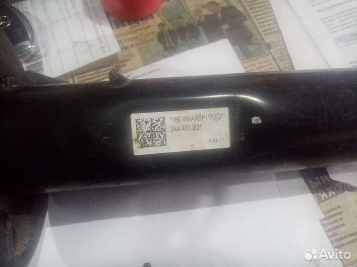 Стойки передние фольксваген пассат. Гольф