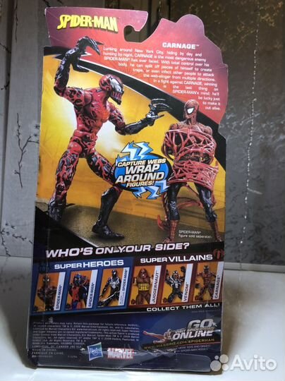 Фигурка Carnage Hasbro 2008 Карнаж Человек Паук
