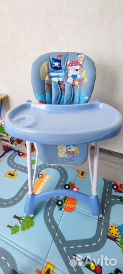 Стул для кормления Corol s1 на колесах