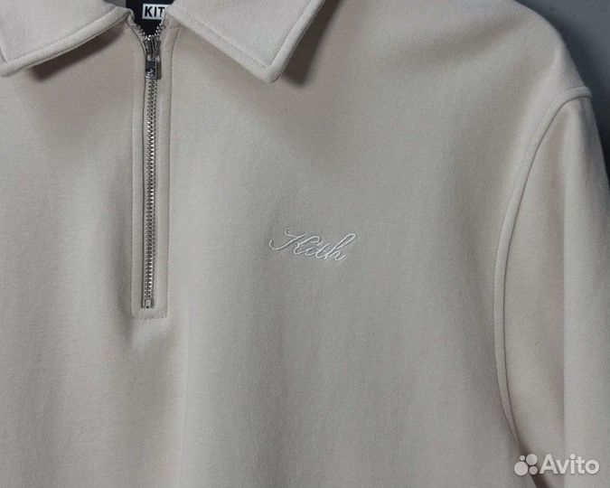 Джемпер Kith Rugby Shirt Cream