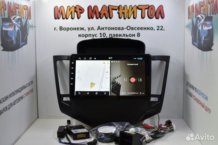 Магнитола Chevrolet Cruze дорестайл IPS Android