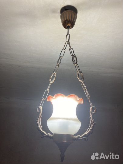 Однорожковая люстра. СССР