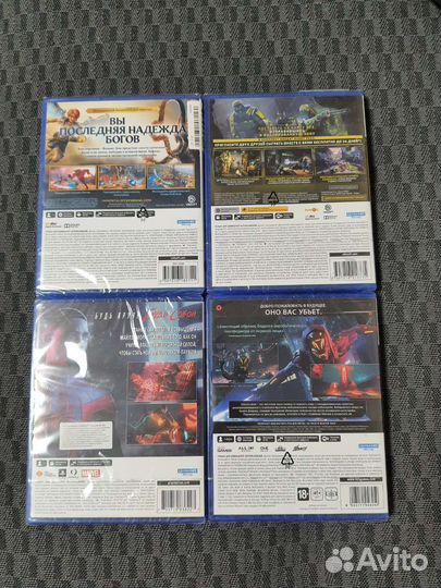 Игры PS4, PS5, xbox диски новые, цены в описании