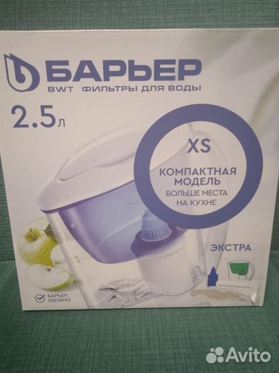 Фильтр кувшин для воды Барьер