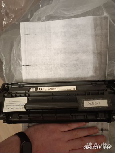 Картридж для принтера hp q2612a