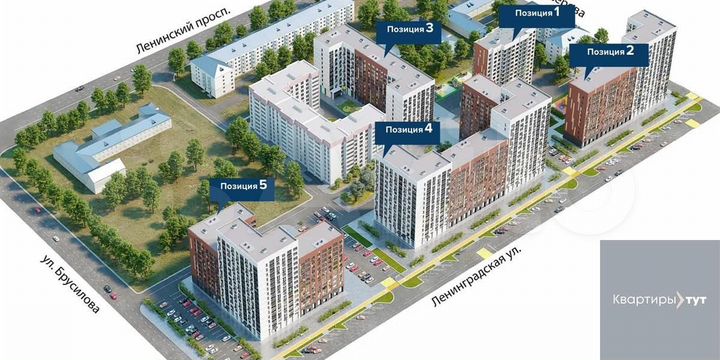 3-к. квартира, 80,7 м², 12/15 эт.