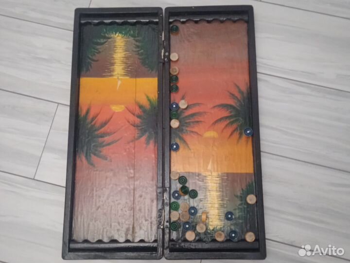 Нарды ручной работы