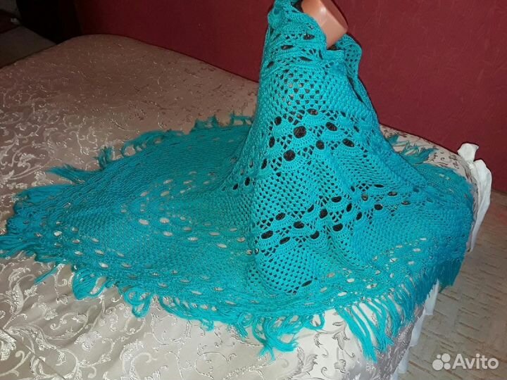 Шаль ручной рабрты