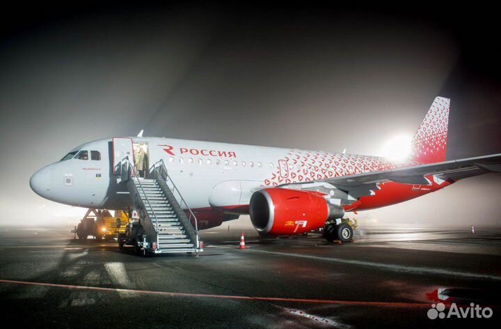 Модель самолет Россия Rossiya