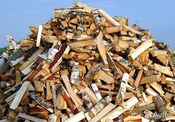Дрова колотые и в чурках