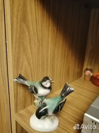 Статуэтка птицы гдр 1958г