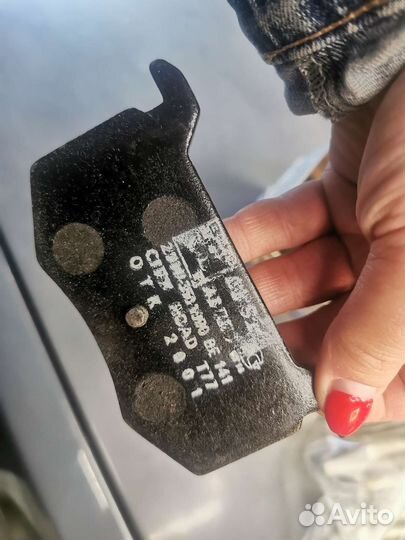 Тормозные колодки на москвич 2140