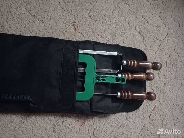 Набор шампуров подарочный