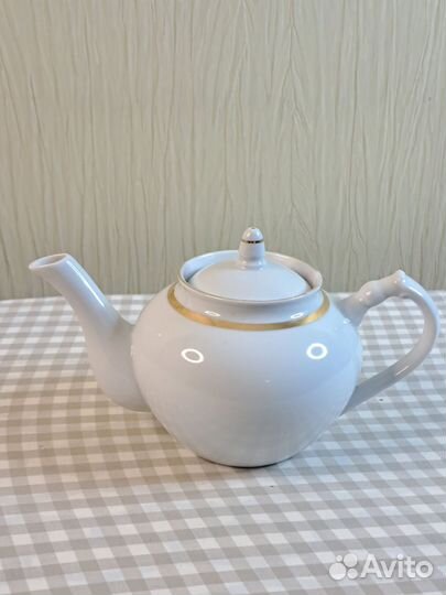 Чайник заварочный фарфор Дулево СССР