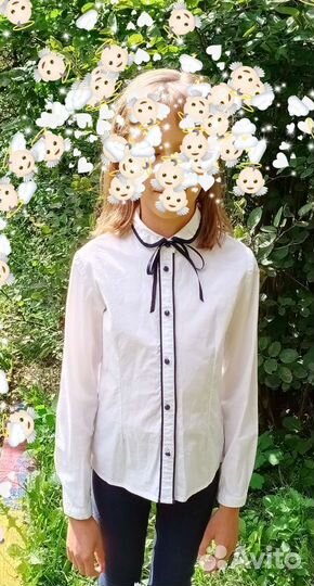 Блузка для девочки 122 128