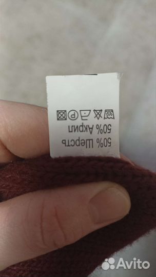 Комплект шапка и снуд женский