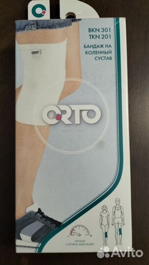 Бандаж на коленный сустав orto
