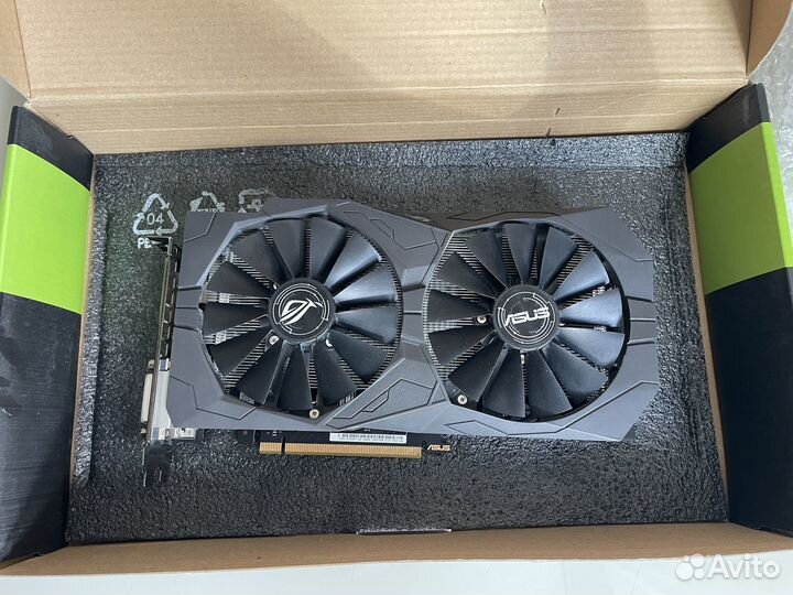 Видеокарта Asus ROG-strix GTX 1050 ti 4gb Gaming