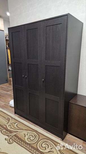 Шкаф икеа трёхдневный Раккестад