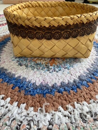 Корзинка из бересты, авторская работа