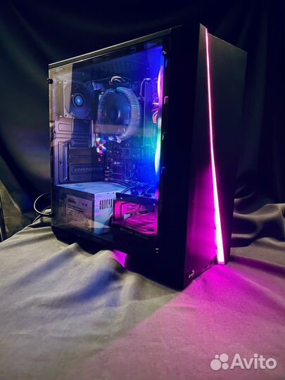 Пк AMD Rayzen 3 2200ge/RAM 8Gb/nvmessd 128Gb/GPU A