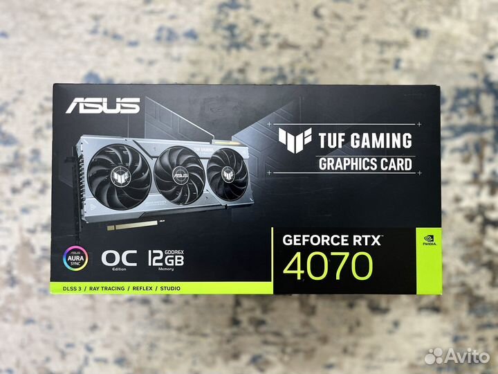 Asus RTX 4070 TUF Gaming OC Новые
