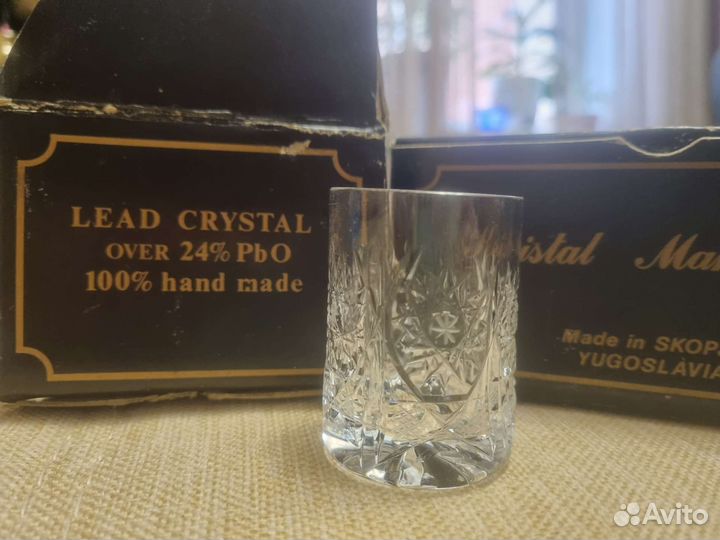 Kristal Makedonia. Cтопки 12 шт