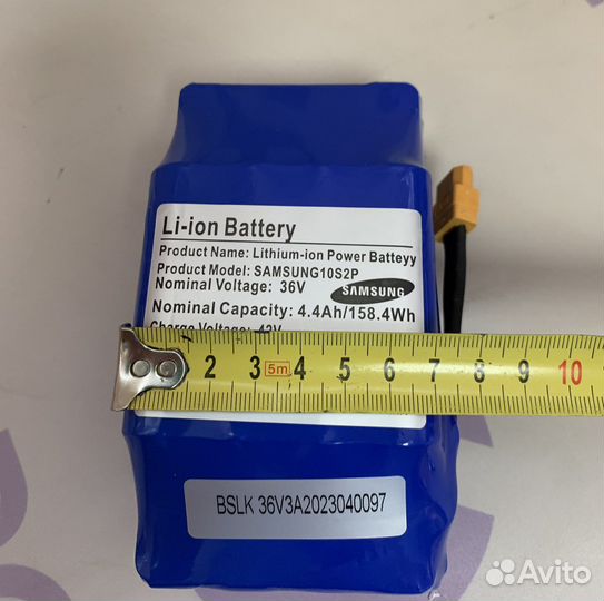 Аккумулятор для гироскутера новый Ufine 10S 01