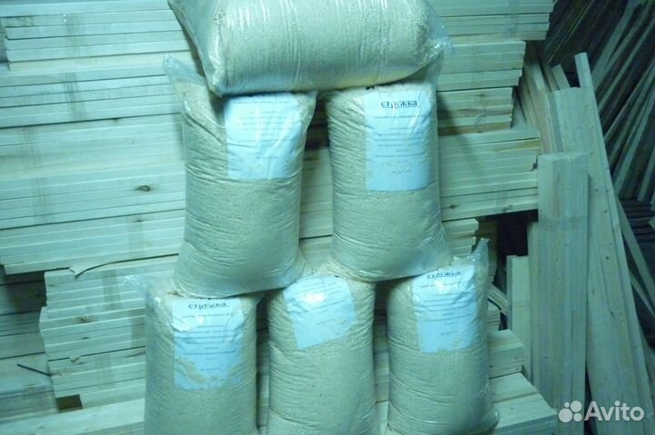 Стружка древесная сухая