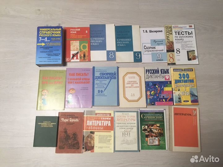 Русский язык. Литература. Словарь. Справочник