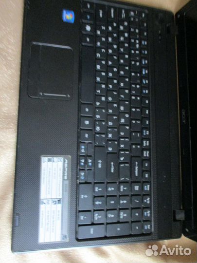 Ноутбук acer aspire 5552 на запчасти