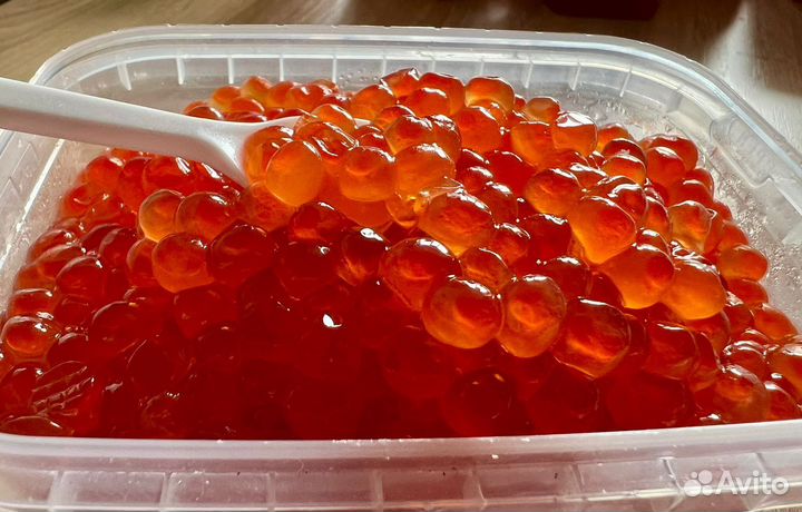 Икра красная Кета путина осень-2023 premium