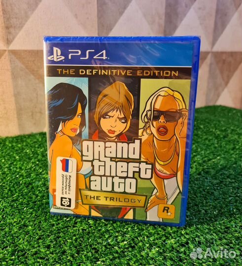 Grand Theft Auto the trilogy Новый ps4 ps5