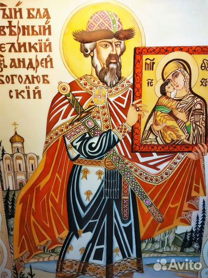 Картины на фарфоре ручной росписи, в багете