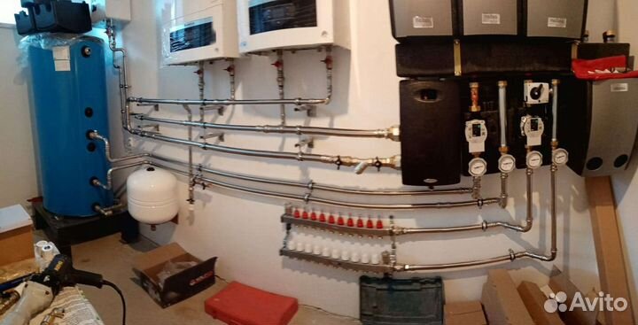 Сантехник, монтаж отопления