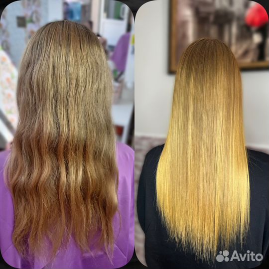 Кератин/Ботокс/Холодное восстановление волос