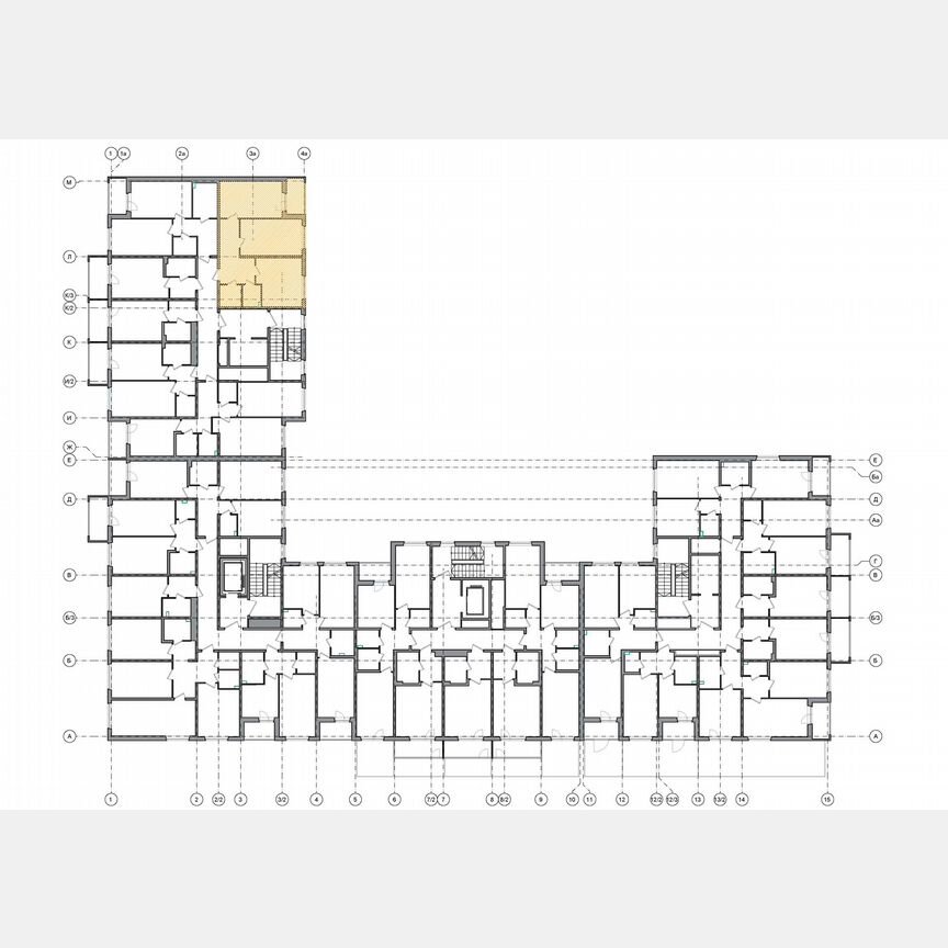 2-к. квартира, 61,4 м², 2/11 эт.