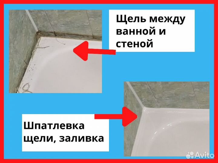 Реставрация ванн, джакузи, душевых поддонов