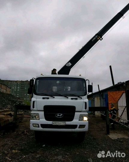 Услуги манипулятора, автовышка