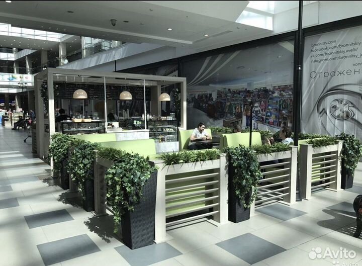 Мебель для кофейни, островок кофе в ТЦ