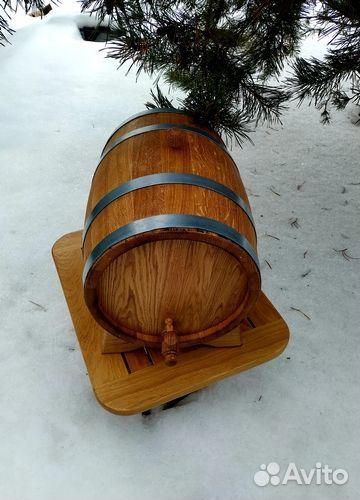 Бочка дубовая