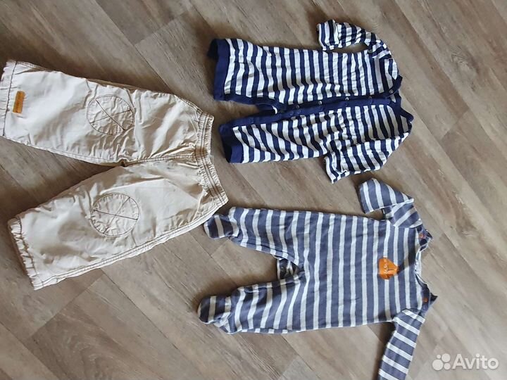 Вещи пакетом на мальчика 0-6 мес