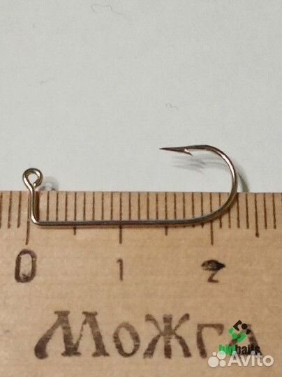 Крючки для Джиг головок Mustad Size №4. (100шт.)