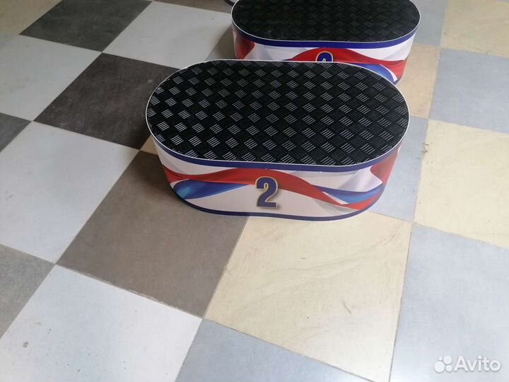 Пьедестал для награждения победителей соревнований