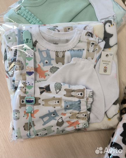 Подарочный набор для новорожденного 56 боди